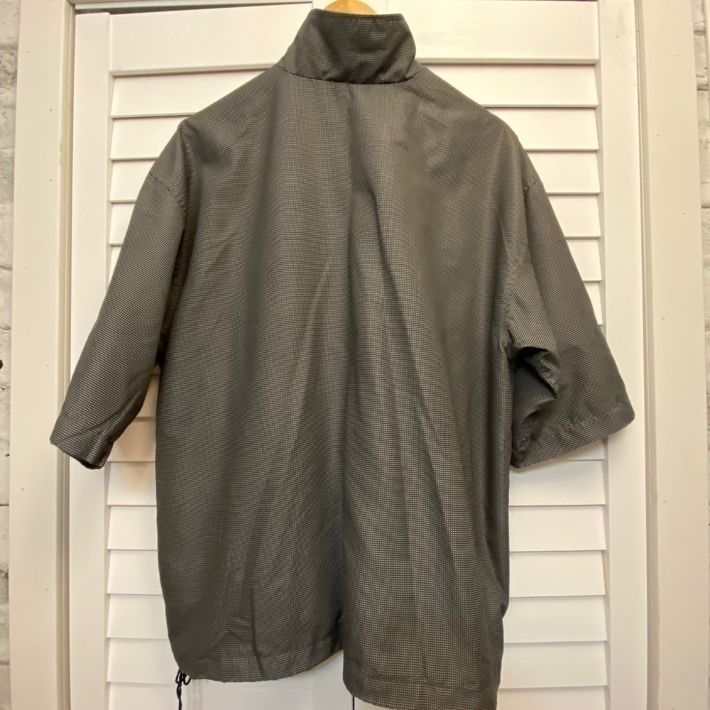 MEN'S EZI 1/4 zip golf jacket size Medium, read description. - Picture 7 of 7